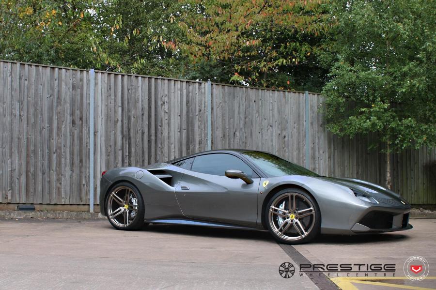  Ferrari 488 GTB on Vossen Wheels (HC-1) 2017 года  (фото 6 из 17)